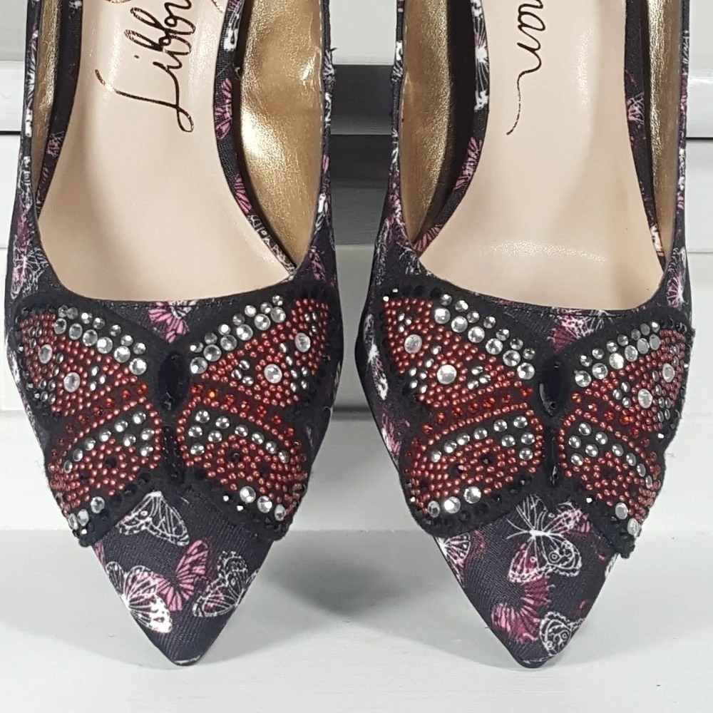 LIBBY EDELMAN BUTTERFLY PUMPS